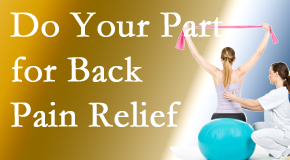 New Roads Chiropractic Center invites back pain sufferers to participate in their own back pain relief recovery. 
