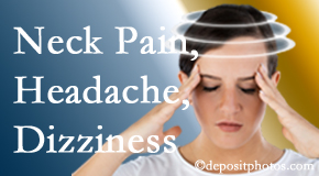 New Roads Chiropractic Center helps decrease neck pain and dizziness and related neck muscle issues.