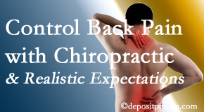 New Roads Chiropractic Center helps patients establish realistic goals and find some control of their back pain and neck pain so it doesn’t necessarily control them. 
