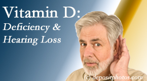 New Roads Chiropractic Center presents recent research about low vitamin D levels and hearing loss. 