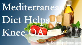 New Roads Chiropractic Center shares recent research about how good a Mediterranean Diet is for knee osteoarthritis as well as quality of life improvement.