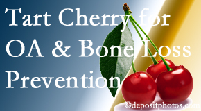 New Roads Chiropractic Center shares that tart cherries may improve bone health and prevent osteoarthritis.