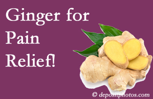 New Roads chronic pain and osteoarthritis pain patients will want to look in to ginger for its many varied benefits not least of which is pain reduction. 