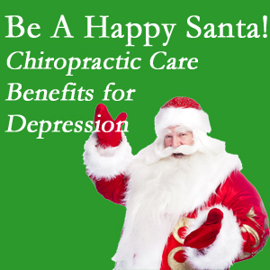 New Roads chiropractic care with spinal manipulation offers some documented benefit in contributing to the reduction of depression.