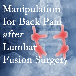 New Roads chiropractic spinal manipulation assists post-surgical continued back pain patients discover relief of their pain despite fusion. 