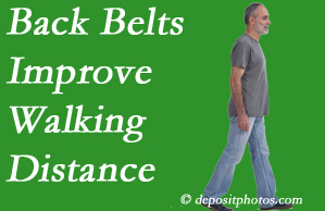  New Roads Chiropractic Center sees benefit in recommending back belts to back pain sufferers.