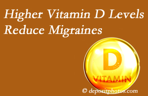New Roads Chiropractic Center shares a new paper that higher Vitamin D levels may reduce migraine headache incidence.