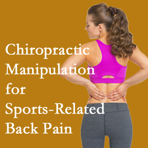 New Roads chiropractic manipulation care for common sports injuries are recommended by members of the American Medical Society for Sports Medicine.
