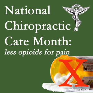 New Roads chiropractic care is being celebrated in this National Chiropractic Health Month. New Roads Chiropractic Center shares how its non-drug approach benefits spine pain, back pain, neck pain, and related pain management and even reduces use/need for opioids. 