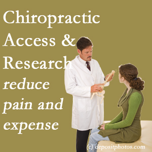 Access to and research behind New Roads chiropractic’s delivery of spinal manipulation is key for back and neck pain patients’ pain relief and expenses.