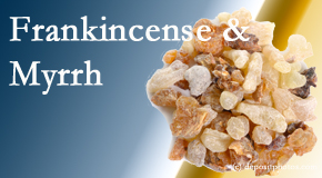 frankincense and myrrh picture for New Roads anti-inflammatory, anti-tumor, antioxidant effects