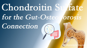 New Roads Chiropractic Center presents new research linking microbiota in the gut to chondroitin sulfate and bone health and osteoporosis. 