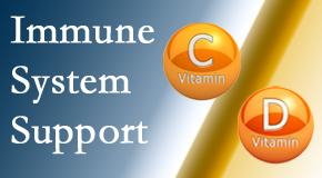 New Roads Chiropractic Center shares details about the benefits of vitamins C and D for the immune system to fight infection. 