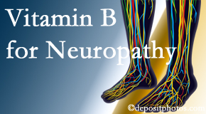 New Roads Chiropractic Center values the benefits of nutrition, especially vitamin B, for neuropathy pain along with spinal manipulation.