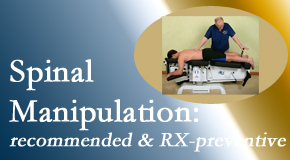 New Roads Chiropractic Center delivers recommended spinal manipulation which may help reduce the need for benzodiazepines.