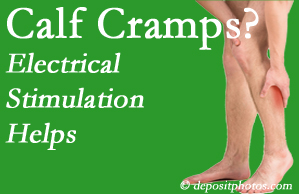New Roads calf cramps related to back conditions like spinal stenosis and disc herniation find relief with chiropractic care’s electrical stimulation. 
