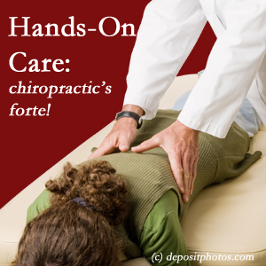 picture of New Roads chiropractic hands-on treatment