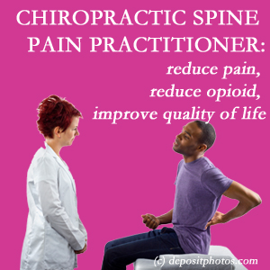 The New Roads spine pain practitioner guides treatment toward back and neck pain relief in an organized, collaborative fashion.