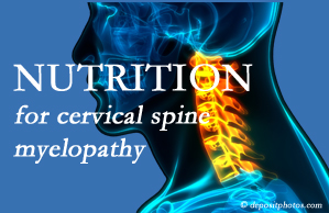 New Roads Chiropractic Center shares the nutritional factors in cervical spine myelopathy in its development and management.