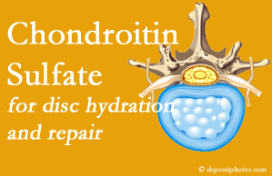 New Roads disc degeneration helped by chondroitin sulfate. 