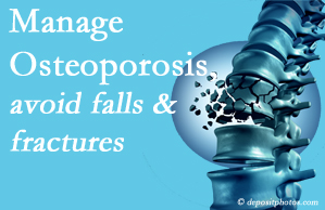 New Roads Chiropractic Center shares information on the benefit of managing osteoporosis to avoid falls and fractures as well tips on how to do that.