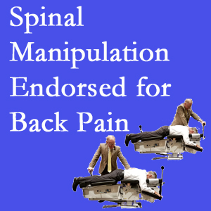 New Roads chiropractic care involves spinal manipulation, an effective,  non-invasive, non-drug approach to low back pain relief.