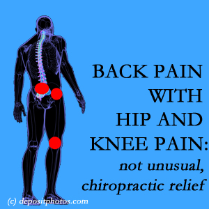 New Roads back pain, hip and knee osteoarthritis often appear together, and New Roads Chiropractic Center can help. 