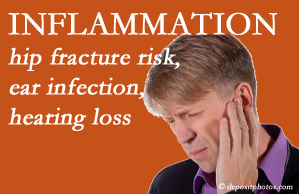 New Roads Chiropractic Center recognizes inflammation’s role in pain and presents how it may be a link between otitis media ear infection and increased hip fracture risk. Interesting research!